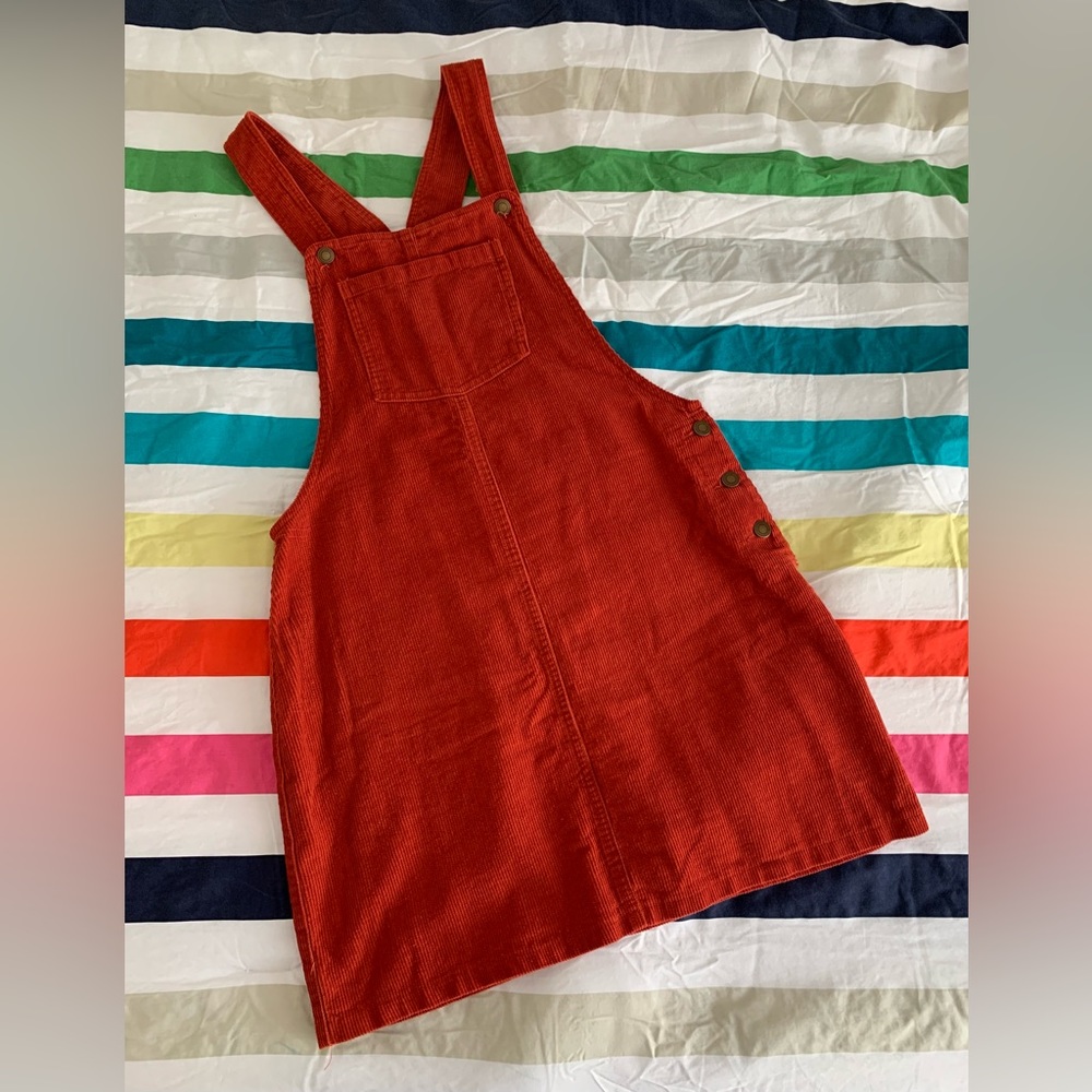 Brave Soul London Corduroy Overall Dress - Picture 2 of 16